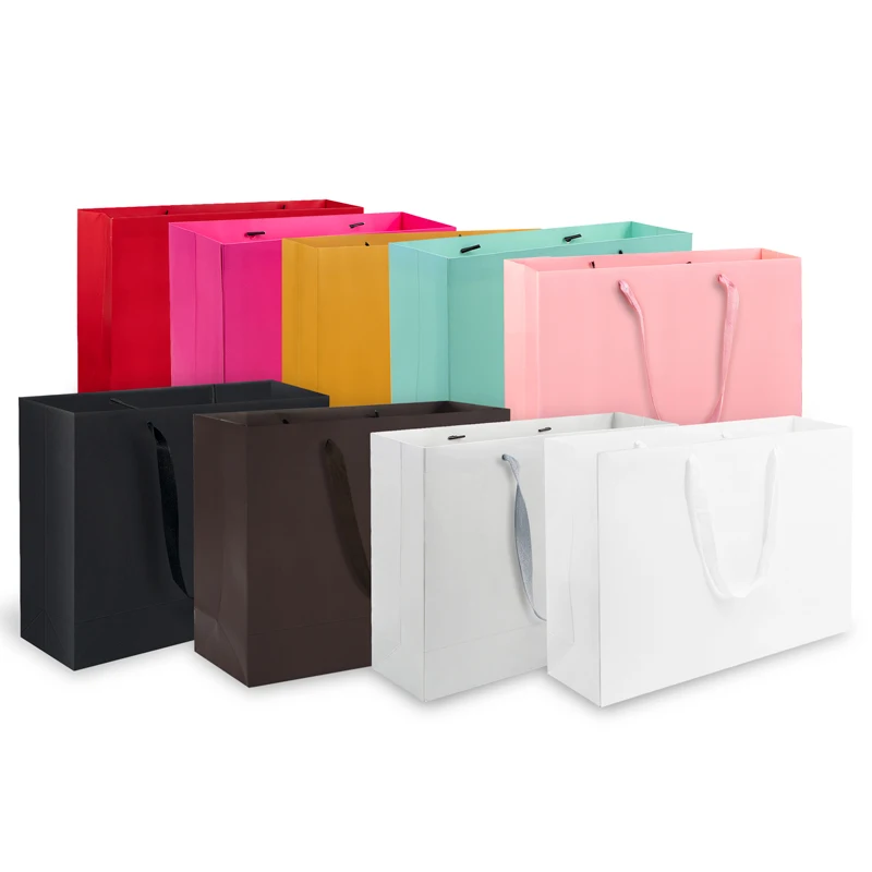 Lipack Multiple Color Printed Flat Handle Paper Gift Bag Big Paper Bags For Gift Shopping Packaging
Lipack Multiple Color Printed Flat Handle Paper Gift Bag Big Paper Bags For Gift Shopping Packaging