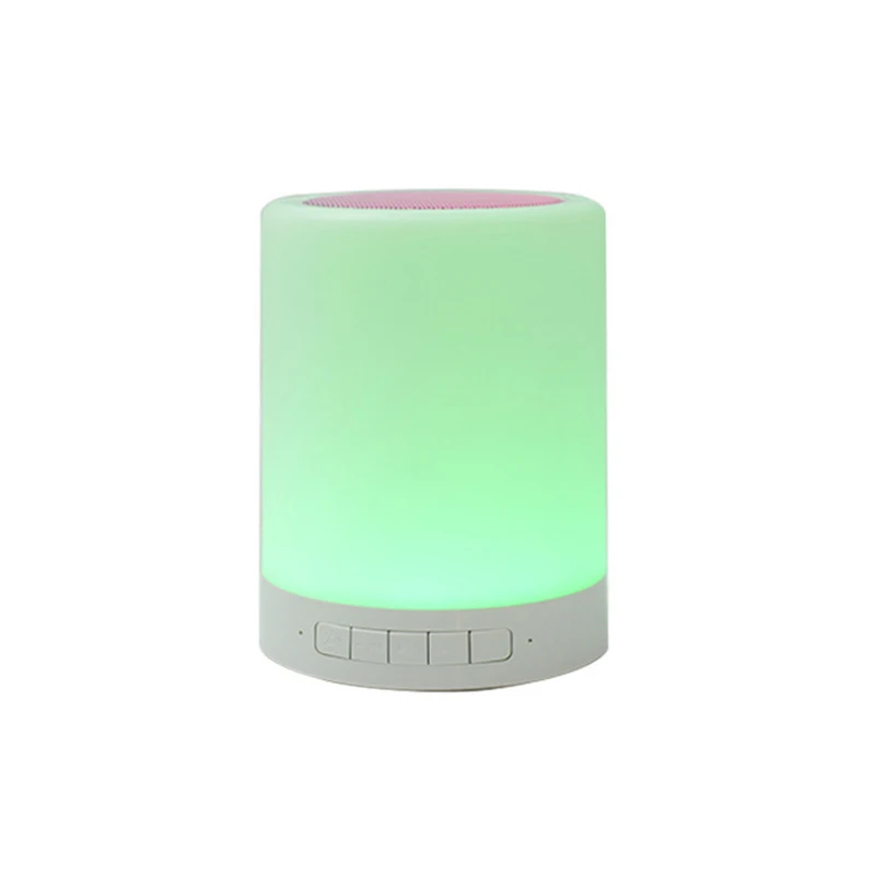 Touch Lamp Portable Speake BT Speaker Bass Waterproof Wireless Handsfree LED Light Mini Speaker, White/black
Touch Lamp Portable Speake BT Speaker Bass Waterproof Wireless Handsfree LED Light Mini Speaker, White/black