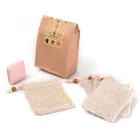Factory Directly Wholesale Customized Size Free Sample Available Sisal Mesh Soap Bag