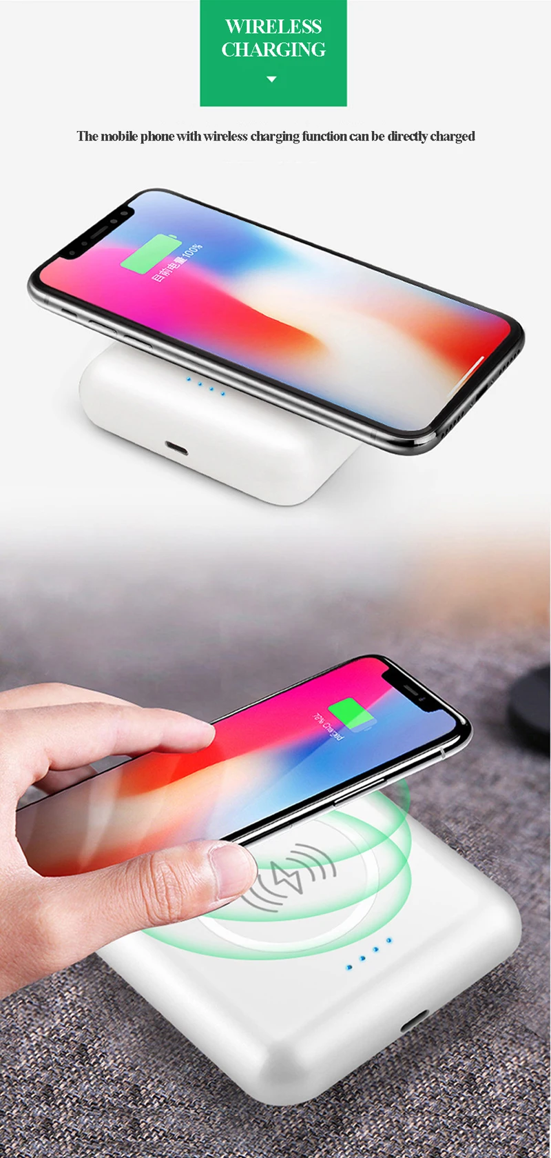 XT6 TWS 3 in 1 Stereo Wireless Bluetooth V4.2 Headphones with Charge Box Multi-functional Earphones 5200mAh power bank - ANKUX.COM