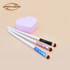 JIMMY&KEVIN 2019 New Arrival lip brush eyeshadow eyebrow eyeline brush wooden Handle Makeup Brush