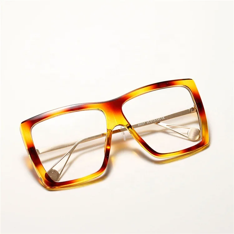 Jiuling eyewear oversize square frame eyeglasses classic retro leopard spectacles for unisex fashion design optical eyewear, Mix color or custom colors
Jiuling eyewear oversize square frame eyeglasses classic retro leopard spectacles for unisex fashion design optical eyewear, Mix color or custom colors