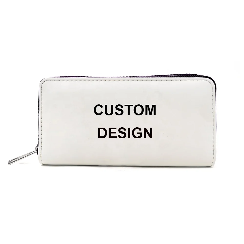 Custom Printed Women Zipper Wallet Long Wallets For Female Ladies PU Leather Purse Customized Image
Custom Printed Women Zipper Wallet Long Wallets For Female Ladies PU Leather Purse Customized Image