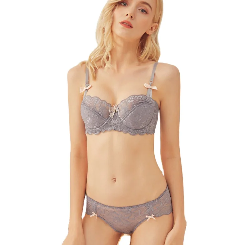 2021 New style Europe and America sexy lace side collection ladies underwear breathable thin cotton bra set
2021 New style Europe and America sexy lace side collection ladies underwear breathable thin cotton bra set