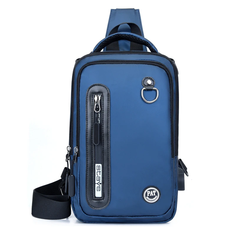 2022 New Men's Waterproof Sports Leisure Chest Bag Fashion Messenger Bag Travel Backpack with USB
2022 New Men's Waterproof Sports Leisure Chest Bag Fashion Messenger Bag Travel Backpack with USB