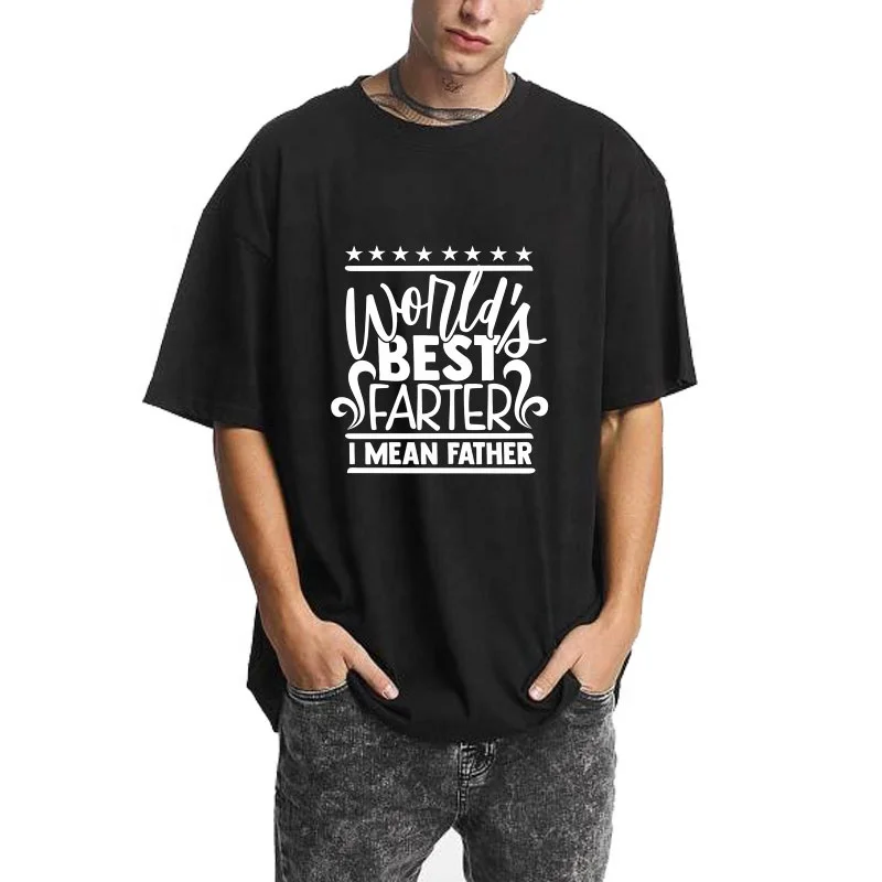 Hot Sell Vintage World's Best Farter Graphic T-shirt Summer Short Sleeve Soft Cotton Oversized Men's Gift Tshirt
Hot Sell Vintage World's Best Farter Graphic T-shirt Summer Short Sleeve Soft Cotton Oversized Men's Gift Tshirt