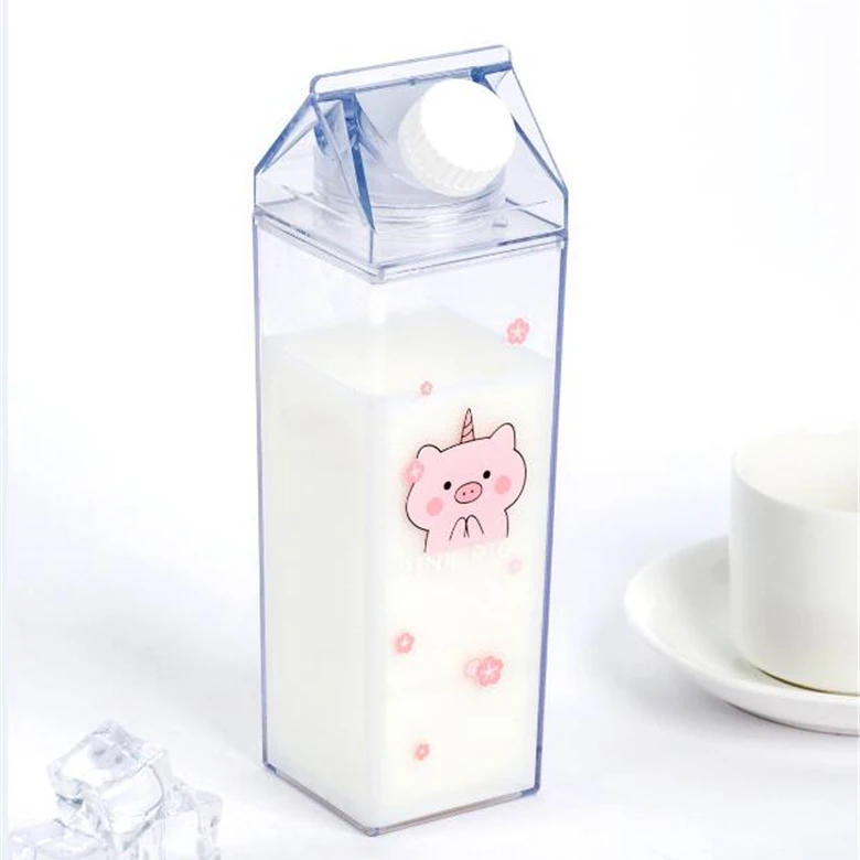 500ML Hot sale Milk Carton Water Bottle Plastic Bottle In Shape Of Milk Storage Bottle
500ML Hot sale Milk Carton Water Bottle Plastic Bottle In Shape Of Milk Storage Bottle