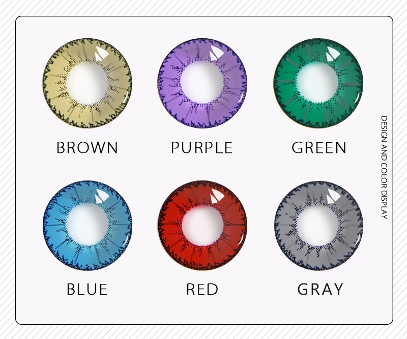 Beauty Coner 2pcs/pair Devil Cosplay with Power Degree Color Contact Lenses Soft Crazy Prescription Colored Contact Lens
Beauty Coner 2pcs/pair Devil Cosplay with Power Degree Color Contact Lenses Soft Crazy Prescription Colored Contact Lens
