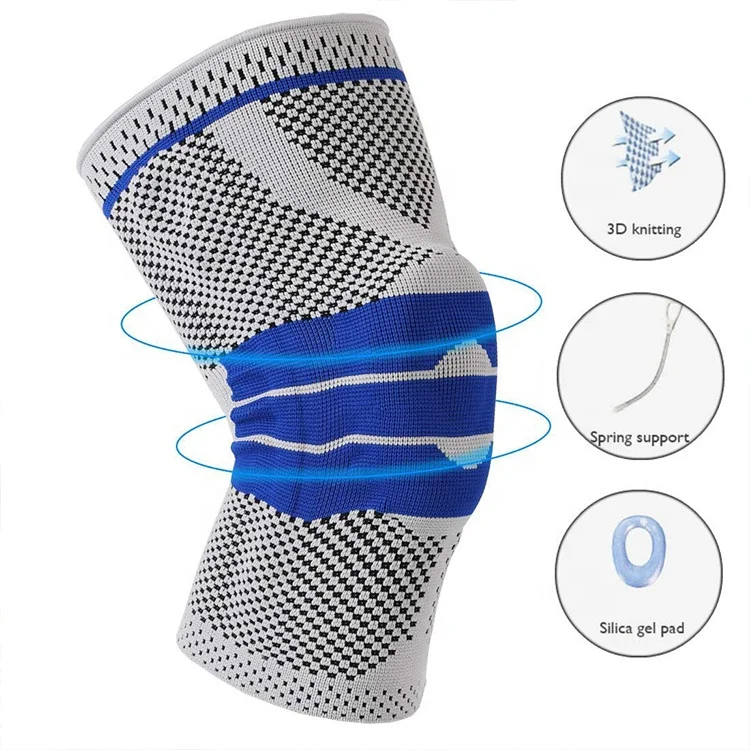 knee protector joint breathable knee pads basketball with silicon shock support, Grey+dark blue,grey+light blue,red+black,black+blue,
knee protector joint breathable knee pads basketball with silicon shock support, Grey+dark blue,grey+light blue,red+black,black+blue,