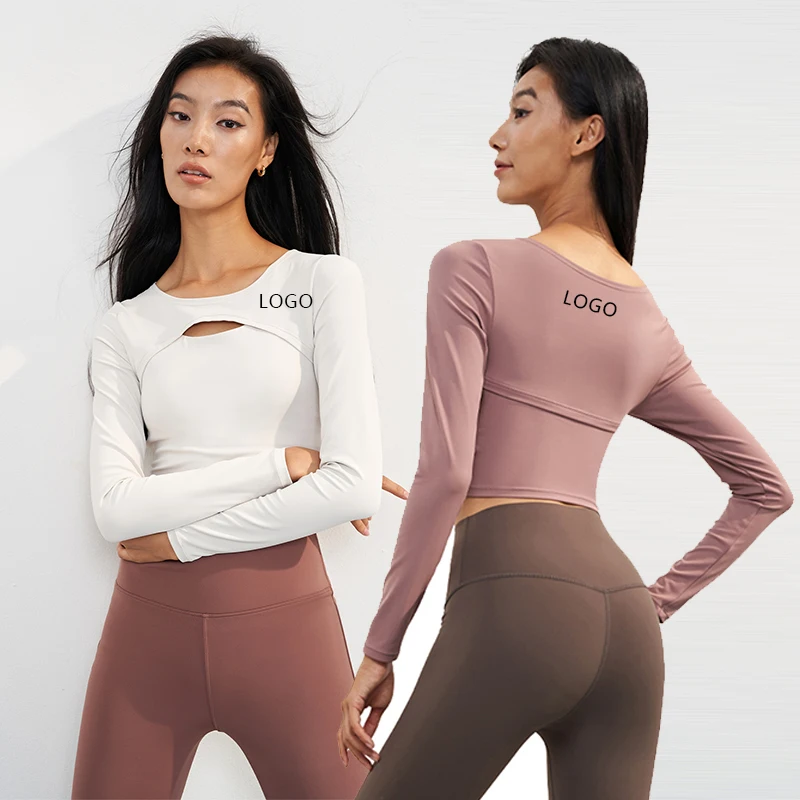 XW-CX1582 Wholesale Famous Open Work Clothing Long Sleeved Tops Sweat-wicking Fitness Gym Yoga Colors Fit Sports Tops For Women
XW-CX1582 Wholesale Famous Open Work Clothing Long Sleeved Tops Sweat-wicking Fitness Gym Yoga Colors Fit Sports Tops For Women