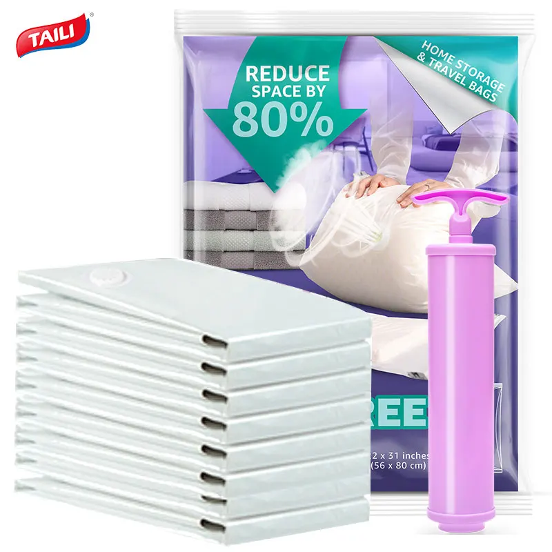 Double Zipper Folding Clothing Vacuum Compression Travel Storage Bag Plastic Compress Bag Vacuum Storages For Blanket&Comforter, Transparent or others customize colors
Double Zipper Folding Clothing Vacuum Compression Travel Storage Bag Plastic Compress Bag Vacuum Storages For Blanket&Comforter, Transparent or others customize colors