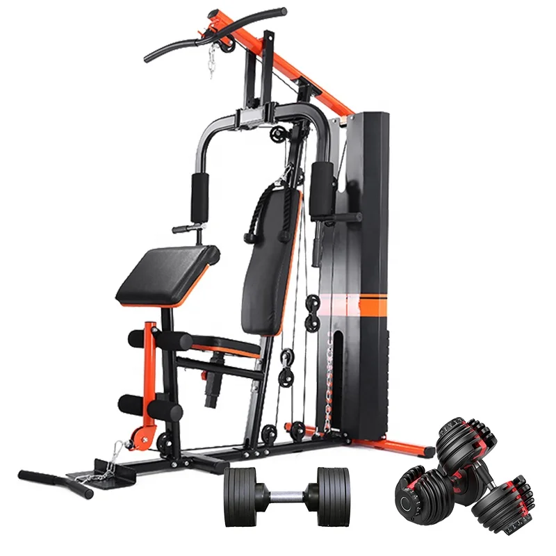 SD-M2 In stock Promotion home fitness machine multi gym one station with adjustable dumbbell set
SD-M2 In stock Promotion home fitness machine multi gym one station with adjustable dumbbell set