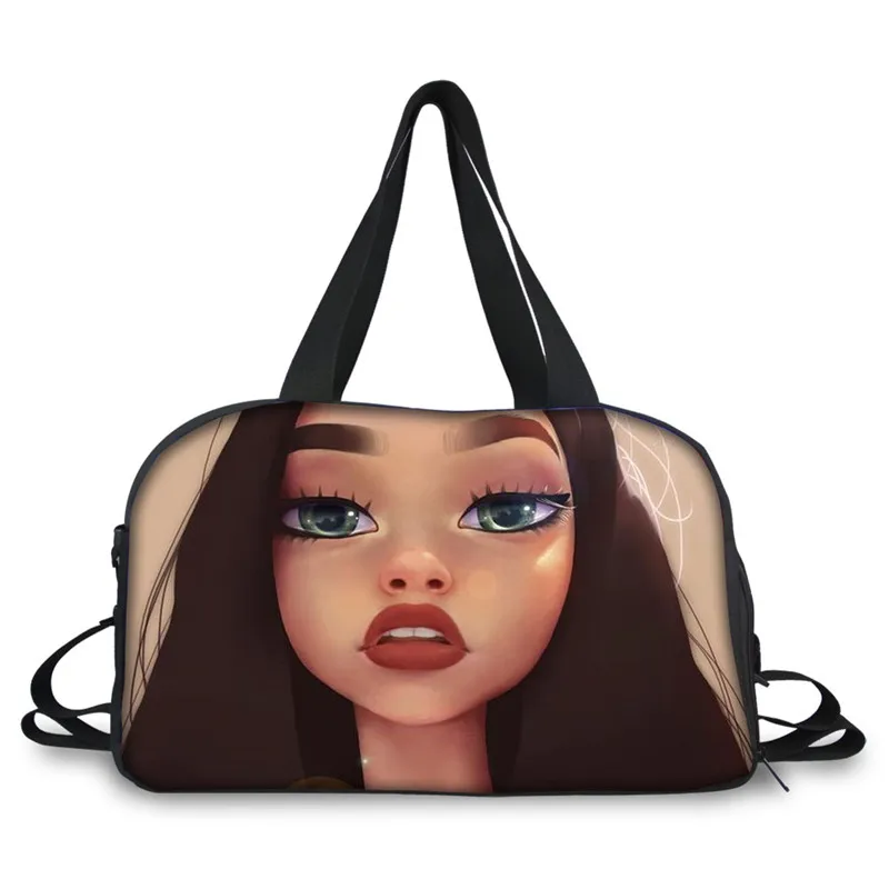 Art Afro Girl Polyester Custom Large Foldable Travel Duffle Luggage Shoulder Gym Bags With Shoe Compartment
Art Afro Girl Polyester Custom Large Foldable Travel Duffle Luggage Shoulder Gym Bags With Shoe Compartment