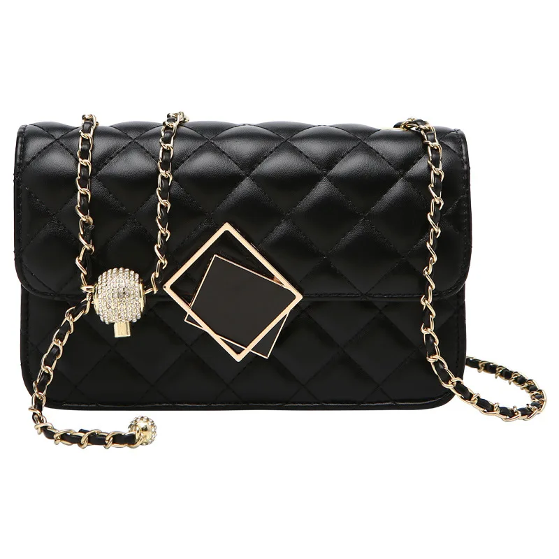 Popular Mesh Leather Fashion Buckle Ladies Handbags Fashion Ladies Purses Chain Hand Bag For Girls, As shown
Popular Mesh Leather Fashion Buckle Ladies Handbags Fashion Ladies Purses Chain Hand Bag For Girls, As shown