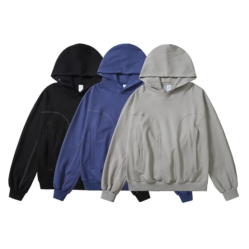 2022 New Arrival Spring Solid Color Pullover Sweater Design Your Own Logo Mens Hoodies With Two Large Side Pockets, Customized color
2022 New Arrival Spring Solid Color Pullover Sweater Design Your Own Logo Mens Hoodies With Two Large Side Pockets, Customized color