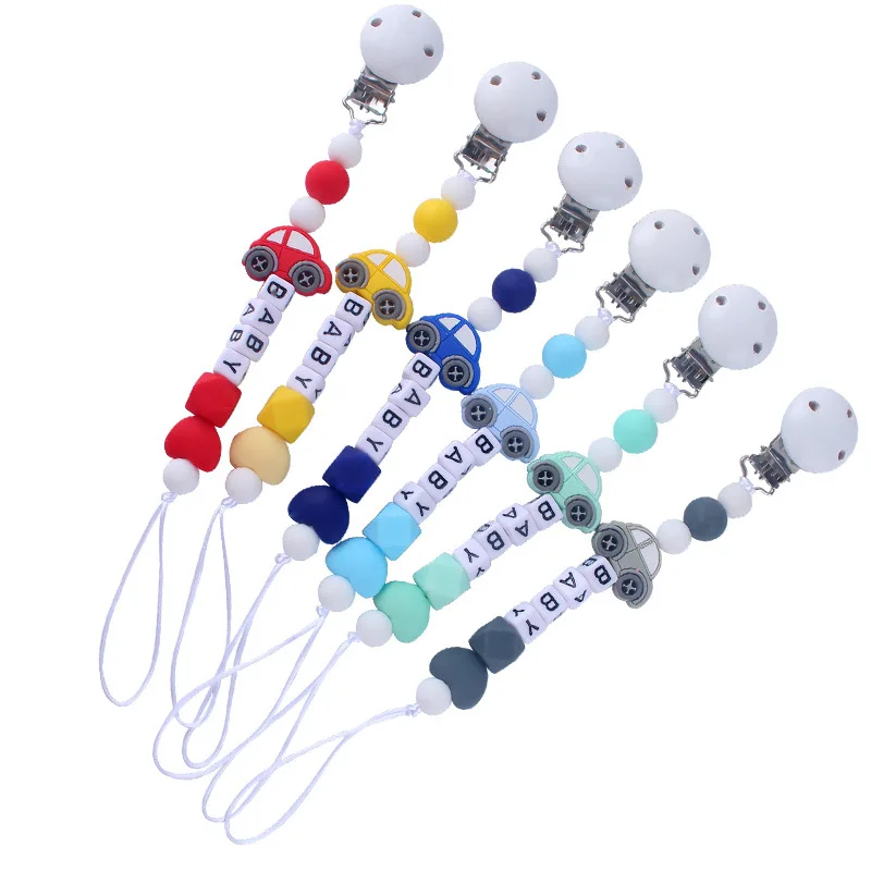 Custom Personalized Baby Products Car Pendant Feeding Pacifier Chain Silicone Beads Baby Pacifier Chain, Pink/blue
Custom Personalized Baby Products Car Pendant Feeding Pacifier Chain Silicone Beads Baby Pacifier Chain, Pink/blue
