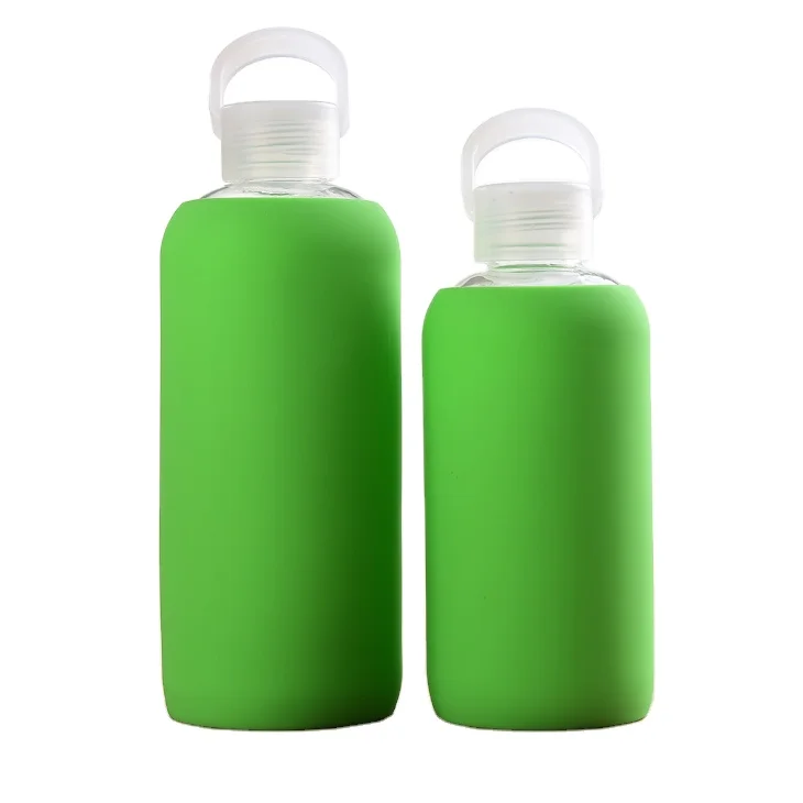 2021 BPA-Free Wholesales China Silicone Covered Thermal Water Glass Bottle with Silicone Sleeves Green, Customized colors
2021 BPA-Free Wholesales China Silicone Covered Thermal Water Glass Bottle with Silicone Sleeves Green, Customized colors