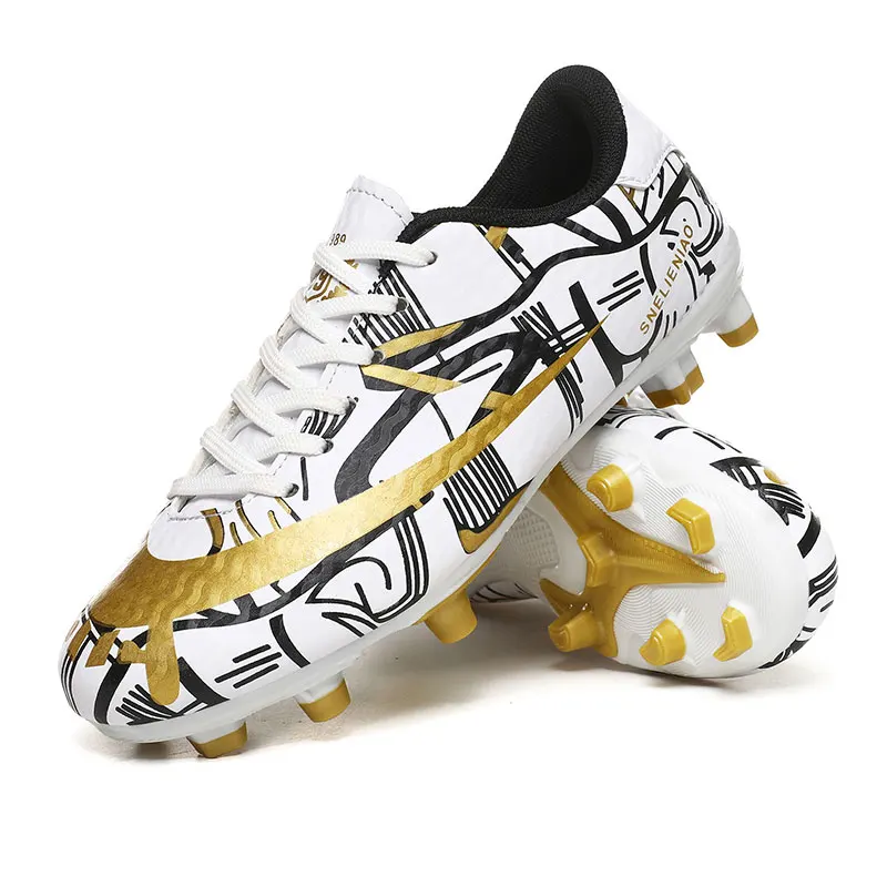 2021 New Trendy Indoor Soccer Boot Football Shoes Men Boys Leather Breathable Kids Sports Shoes Football Boots
2021 New Trendy Indoor Soccer Boot Football Shoes Men Boys Leather Breathable Kids Sports Shoes Football Boots