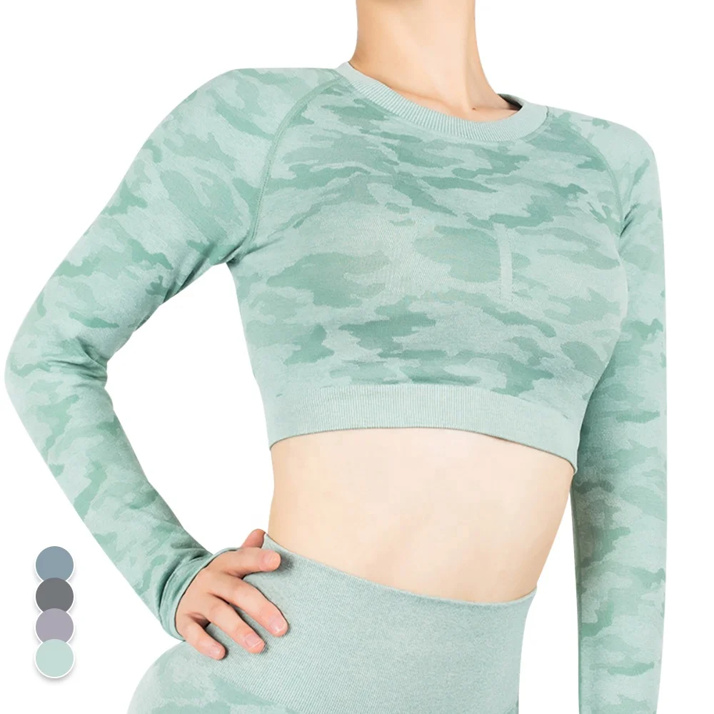 Ama Larsi Wholesale Athletic Wear Women High Quality Tummy Control High Waist Yoga Long Sleeve Crop Top
Ama Larsi Wholesale Athletic Wear Women High Quality Tummy Control High Waist Yoga Long Sleeve Crop Top