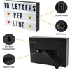 A4 Size USB Or Rechargeable Battery Power Color Changing Cinema Led Box Cinematic Letter Light Box A4 With Letters