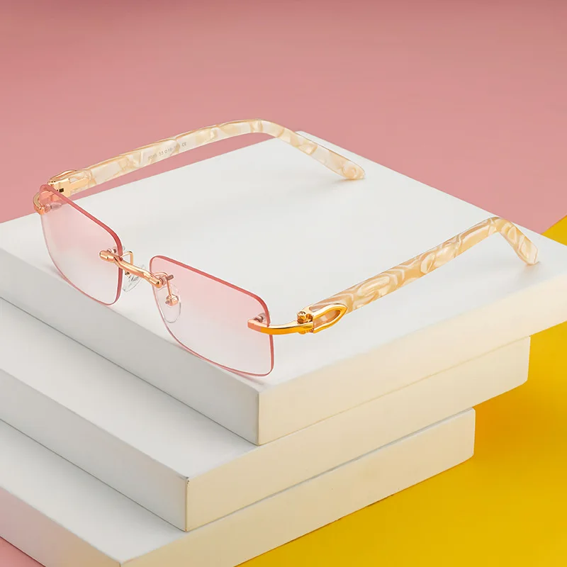 2021 Sun Glasses Shades Women Wholesale Rimeless Men Square Frame Sunglasses 
2021 Sun Glasses Shades Women Wholesale Rimeless Men Square Frame Sunglasses