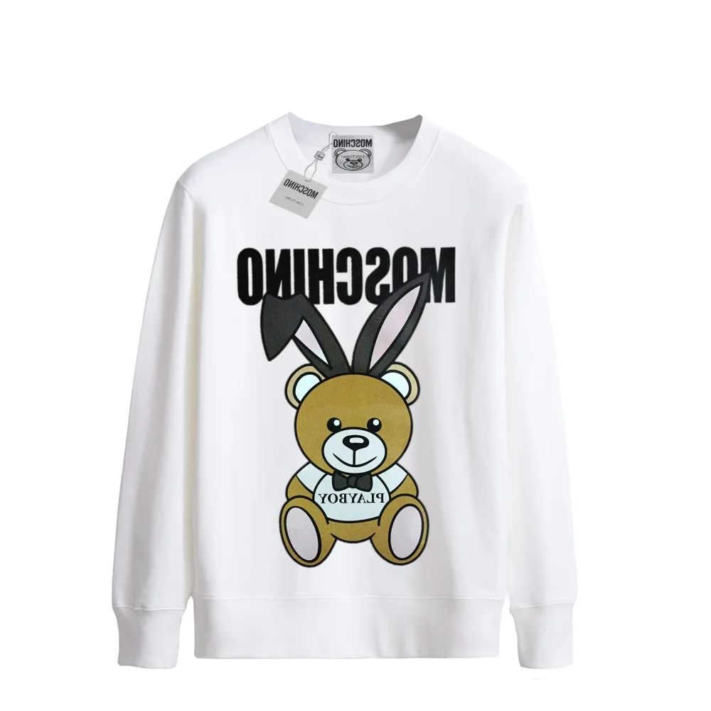 New foreign trade bear Terry pure cotton couple men's and women's round neck Pullover large size sweater
New foreign trade bear Terry pure cotton couple men's and women's round neck Pullover large size sweater