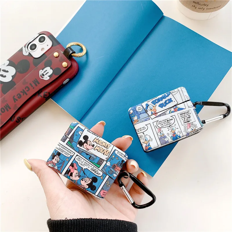 Comics Comic Mickey Donald Headphone Cases For Airpods Pro For Airpods 1 2 Earphone Cover, Colorful
Comics Comic Mickey Donald Headphone Cases For Airpods Pro For Airpods 1 2 Earphone Cover, Colorful