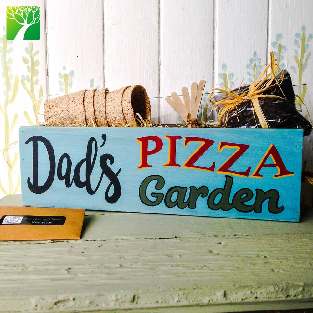 Wholesale factory price Personalised Complete Pizza Herb Garden Window Box for indoor garden
Wholesale factory price Personalised Complete Pizza Herb Garden Window Box for indoor garden