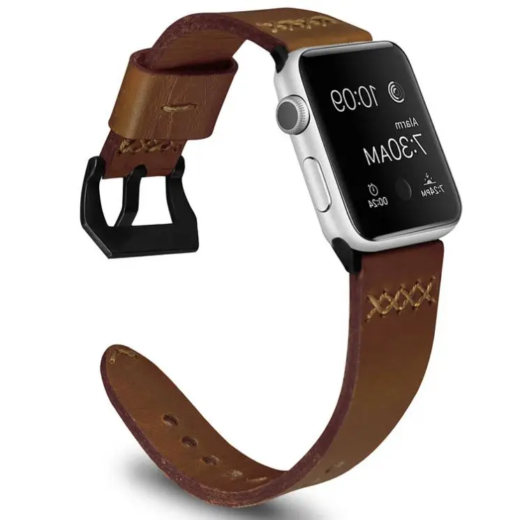 SKYLET New Arrival Genuine Leather Watch Band High Quality For Apple Watch 6 Se 44Mm 40Mm 38Mm 42Mm
SKYLET New Arrival Genuine Leather Watch Band High Quality For Apple Watch 6 Se 44Mm 40Mm 38Mm 42Mm