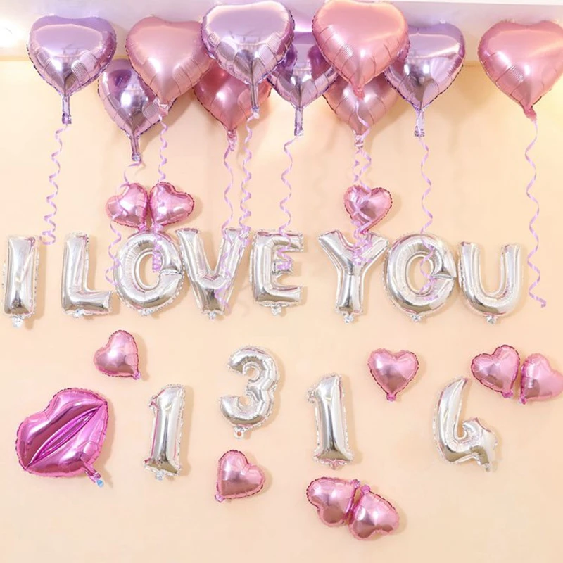 Free shipping Hot sale 18 inch heart-shaped star aluminum film balloon romantic proposal decoration rose gold balloon wholesale, The same as ours or customized
Free shipping Hot sale 18 inch heart-shaped star aluminum film balloon romantic proposal decoration rose gold balloon wholesale, The same as ours or customized