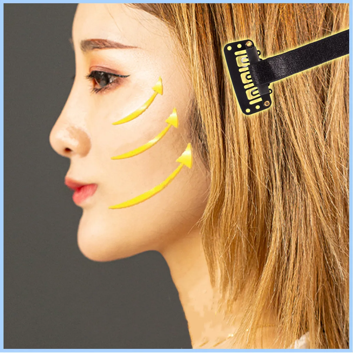 Instant Face Lift Band Invisible Hairpin To Remove Eye Fishtail Wrinkles Face Lift Patch Reusable Face Lift bands, Brown/beige/black
Instant Face Lift Band Invisible Hairpin To Remove Eye Fishtail Wrinkles Face Lift Patch Reusable Face Lift bands, Brown/beige/black