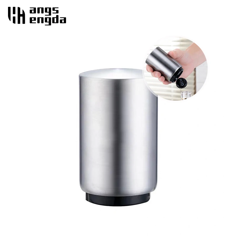 Amazon hot selling automatic push down metal custom magnetic bottle beer opener stainless round beer bottle opener with magne
Amazon hot selling automatic push down metal custom magnetic bottle beer opener stainless round beer bottle opener with magne