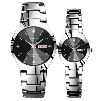New arrvial luminous waterproof stainless steel student unisex couple quartz men women automatic watch, As pic
New arrvial luminous waterproof stainless steel student unisex couple quartz men women automatic watch, As pic