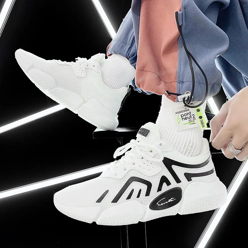 Casual Fashion Sport Shoes Men Mesh Comfortable Men's Casual Shoes White Luxury Running campus sports Shoes Sneakers for Men
Casual Fashion Sport Shoes Men Mesh Comfortable Men's Casual Shoes White Luxury Running campus sports Shoes Sneakers for Men