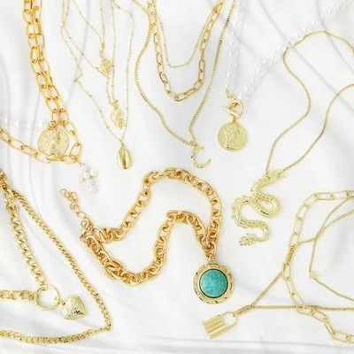 New exaggerated Bohemian simple retro multi - layer jewelry necklace set pendant, As pic
New exaggerated Bohemian simple retro multi - layer jewelry necklace set pendant, As pic