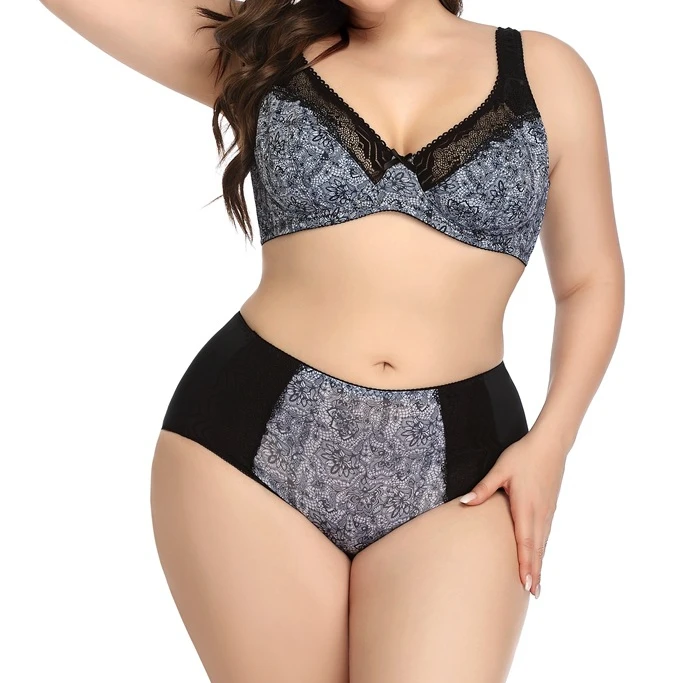 Lingerie Women Plus Size Everyday Breathable Comfortable Printed Lace Women Underwear Sets Lingerie Women's Two Piece Set Sexy
Lingerie Women Plus Size Everyday Breathable Comfortable Printed Lace Women Underwear Sets Lingerie Women's Two Piece Set Sexy