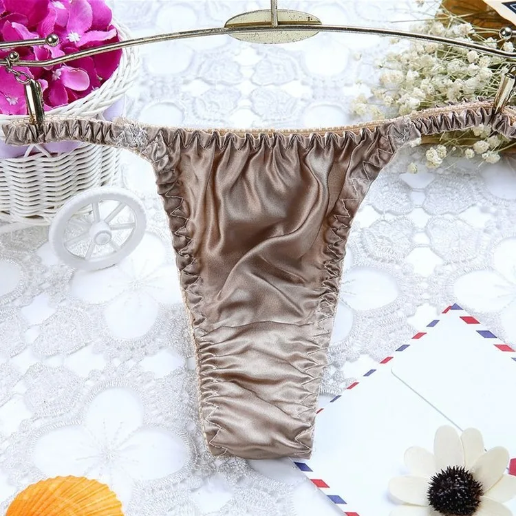 OEM Manufacture 100% Natural Pure Silk Underwear Women Bikini Satin Panties briefs thongs
OEM Manufacture 100% Natural Pure Silk Underwear Women Bikini Satin Panties briefs thongs