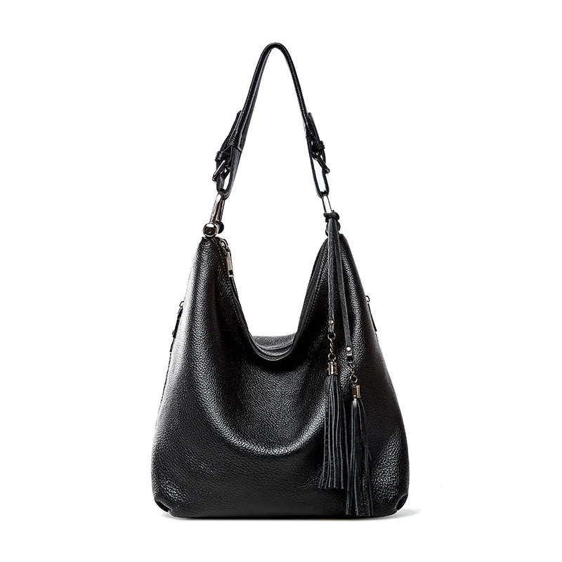 New Fashion Luxury Designer Genuine Leather Woman Hand Bag Black Lady Handbags Purse And Handbags
New Fashion Luxury Designer Genuine Leather Woman Hand Bag Black Lady Handbags Purse And Handbags