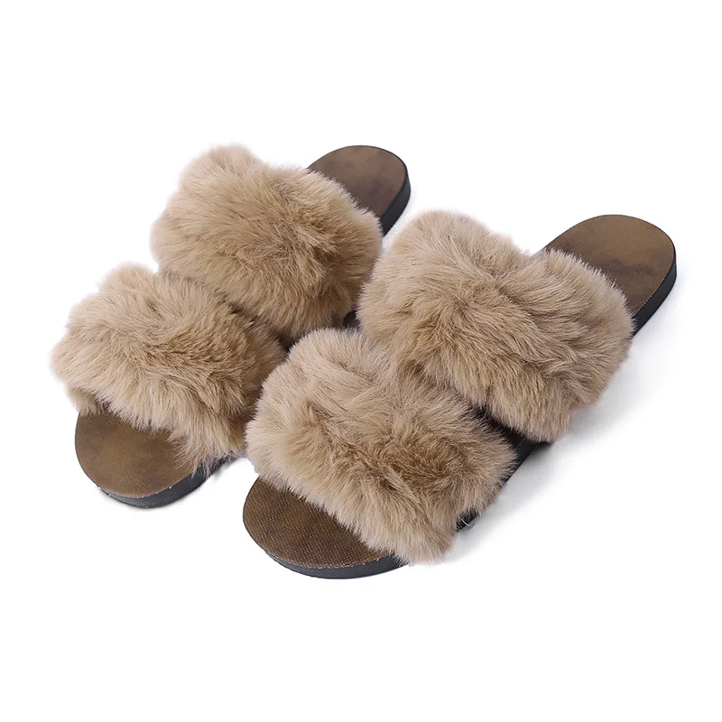 Lately popular fashion shoes fox fur furry slippers house fur slides two straps, Any color
Lately popular fashion shoes fox fur furry slippers house fur slides two straps, Any color
