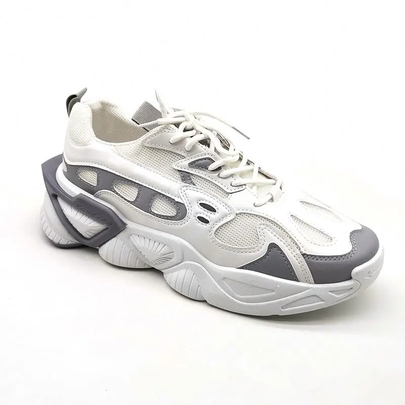 Anti-slippery Outdoor Breathable Sneaker Men High Top Men's Casual Sports Shoes, White/grey
Anti-slippery Outdoor Breathable Sneaker Men High Top Men's Casual Sports Shoes, White/grey