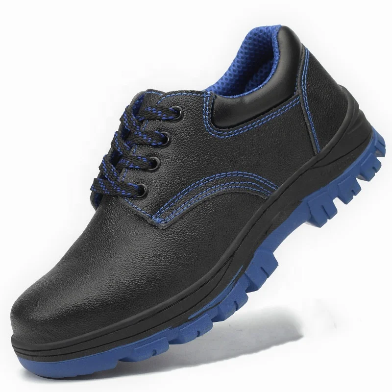 fashion style leather upper material steel toe and sole men safety work shoes, Green
fashion style leather upper material steel toe and sole men safety work shoes, Green