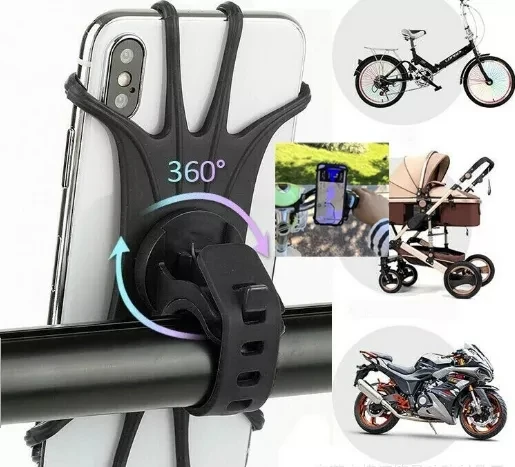 Universal Shockproof Elastic Silicone Mount Phone Holder Stand Riding Cycling Bicycle MTB Bike Phone DVR GPS Support Bracket
Universal Shockproof Elastic Silicone Mount Phone Holder Stand Riding Cycling Bicycle MTB Bike Phone DVR GPS Support Bracket