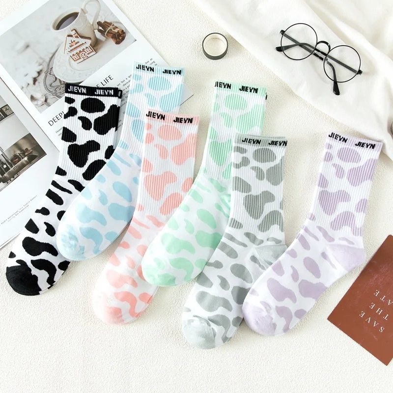 Cow Male Tube Socks Japanese Spring and Autumn Hiking Socks Korean Girl Cartoon College Style Student Cute Ankle Socks
Cow Male Tube Socks Japanese Spring and Autumn Hiking Socks Korean Girl Cartoon College Style Student Cute Ankle Socks