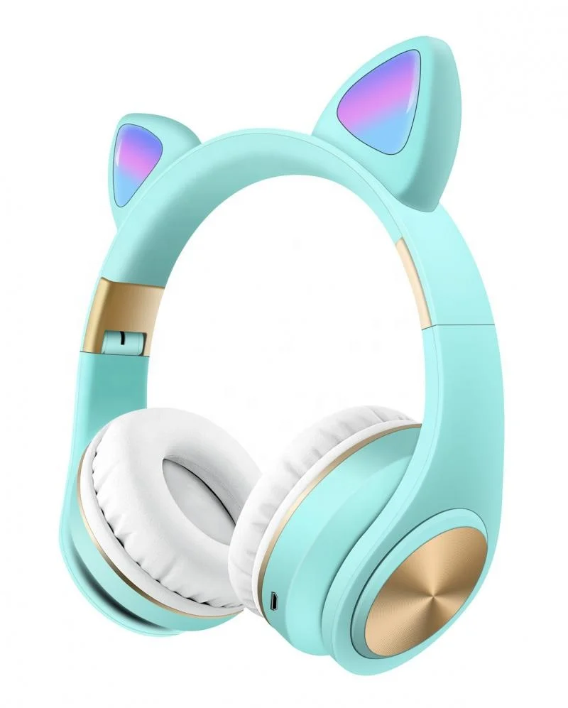 Amazon M1 Colorful Gaming Cute Cat Headphone LED For Gifts Kids Animal Ears Wireless Headphones with Mic Cat Ear Headphones
Amazon M1 Colorful Gaming Cute Cat Headphone LED For Gifts Kids Animal Ears Wireless Headphones with Mic Cat Ear Headphones