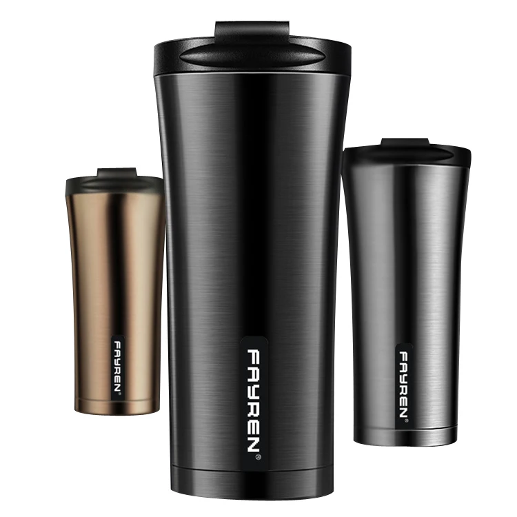 FAYREN Double Walled Vacuum Insulated Stainless Steel Thermos Modern With Wide Mouth Coffee Mug, Customized available
FAYREN Double Walled Vacuum Insulated Stainless Steel Thermos Modern With Wide Mouth Coffee Mug, Customized available