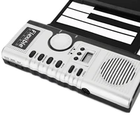 

Flexible 61 Keys Silicone MIDI Digital Roll-up Keyboard Piano