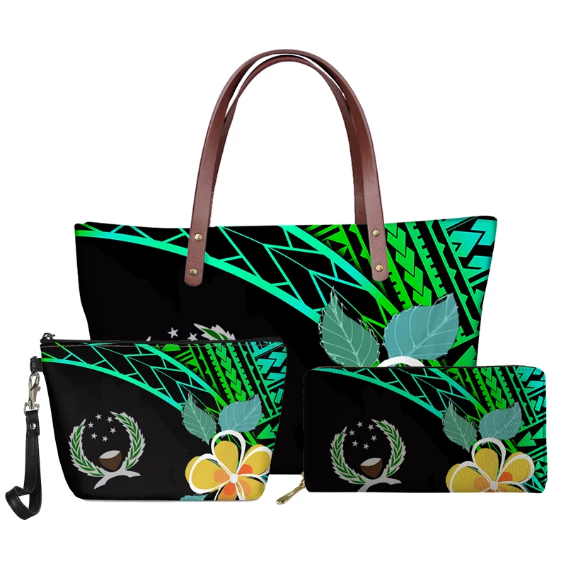 New Arrivals Polynesian Pohnpei Tribal Women Handbags Ladies Set Designer Custom Hawaiian Woman Tote Handle Bags Wholesale
New Arrivals Polynesian Pohnpei Tribal Women Handbags Ladies Set Designer Custom Hawaiian Woman Tote Handle Bags Wholesale