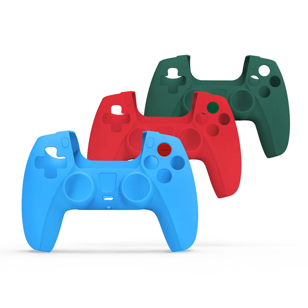 New game handle controller silicone protective cover case for ps5 handle controller, Red, green, blue
New game handle controller silicone protective cover case for ps5 handle controller, Red, green, blue