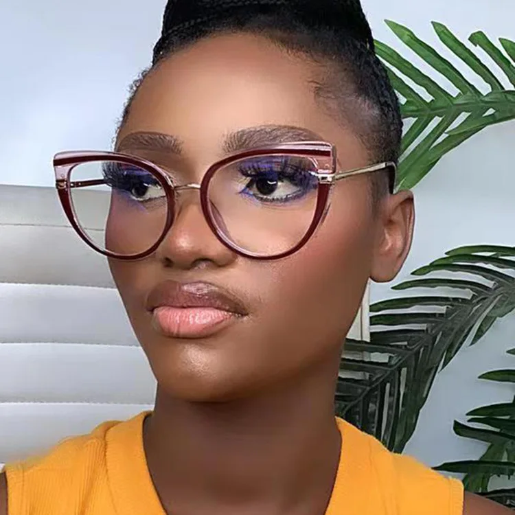 Vintage Anti Blue Light Transparent Optical Glasses Frames Cat Eye Women TR90 Fashion Computer Eyeglasses
Vintage Anti Blue Light Transparent Optical Glasses Frames Cat Eye Women TR90 Fashion Computer Eyeglasses