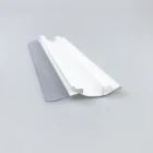 Plastic data label strip supermarket price tag holder clip